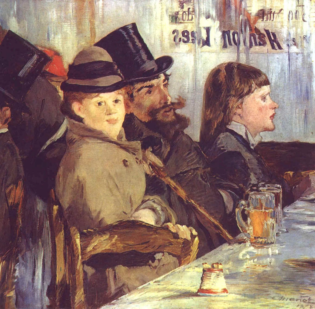  7-Édouard Manet, Al caffe, 1878-Sammlung Oskar Reinhart Am Römerholz, Winterthur 